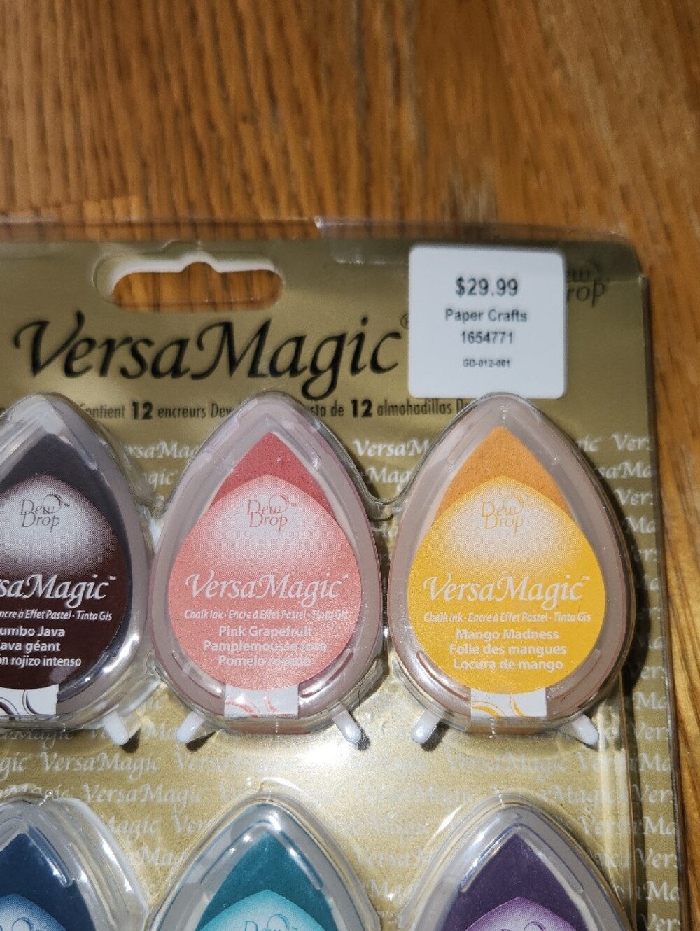 VersaMagic Multicolor Dew Drop Ink Pad Set - Assorted Chalk Inks - Picture 3 of 9